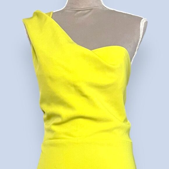 ISSUE NY 11512 dress in Chartreuse Size L - Picture 2 of 14